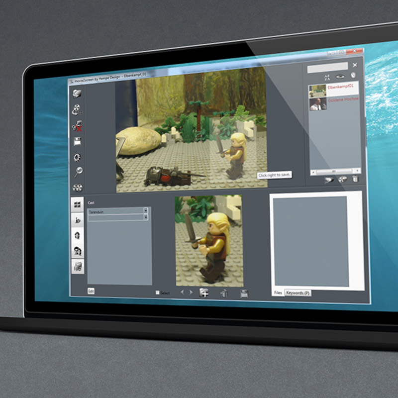 UI-UX Design, Iconerstellung für Videocataloguer movie2screen